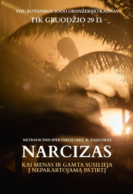 Купить билеты Metų pabaigos vakaras oranžerijoje | netradicinis spektaklis 