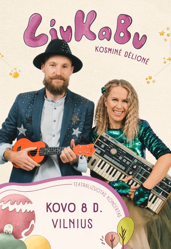 Pirkti bilietus LIUKABU | Kosminė dėlionė | NAUJA PROGRAMA | VILNIUS Vilnius, Hobiverse - Sostinės vaikų ir jaunimo centras Kovas 08