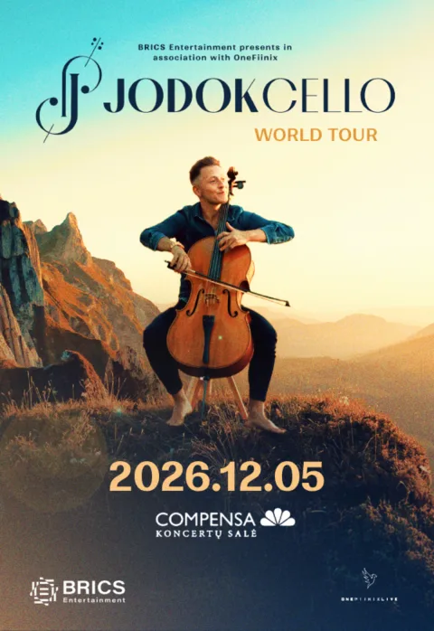 Pirkti bilietus JodokCello Vilnius, COMPENSA koncertų salė Gruodis 05