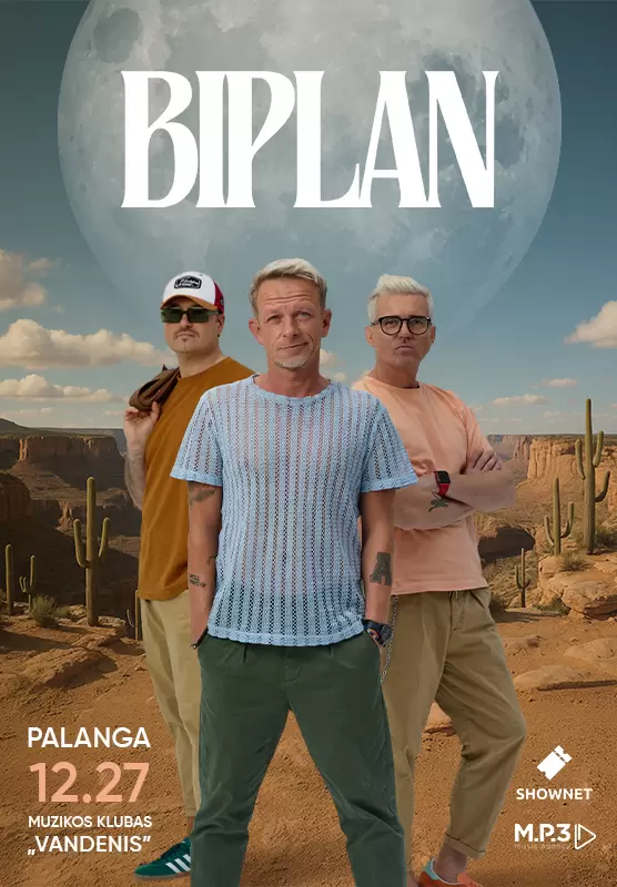 Pirkti bilietus Biplan ❍ Palanga Palanga, Muzikos klubas Vandenis Gruodis 27