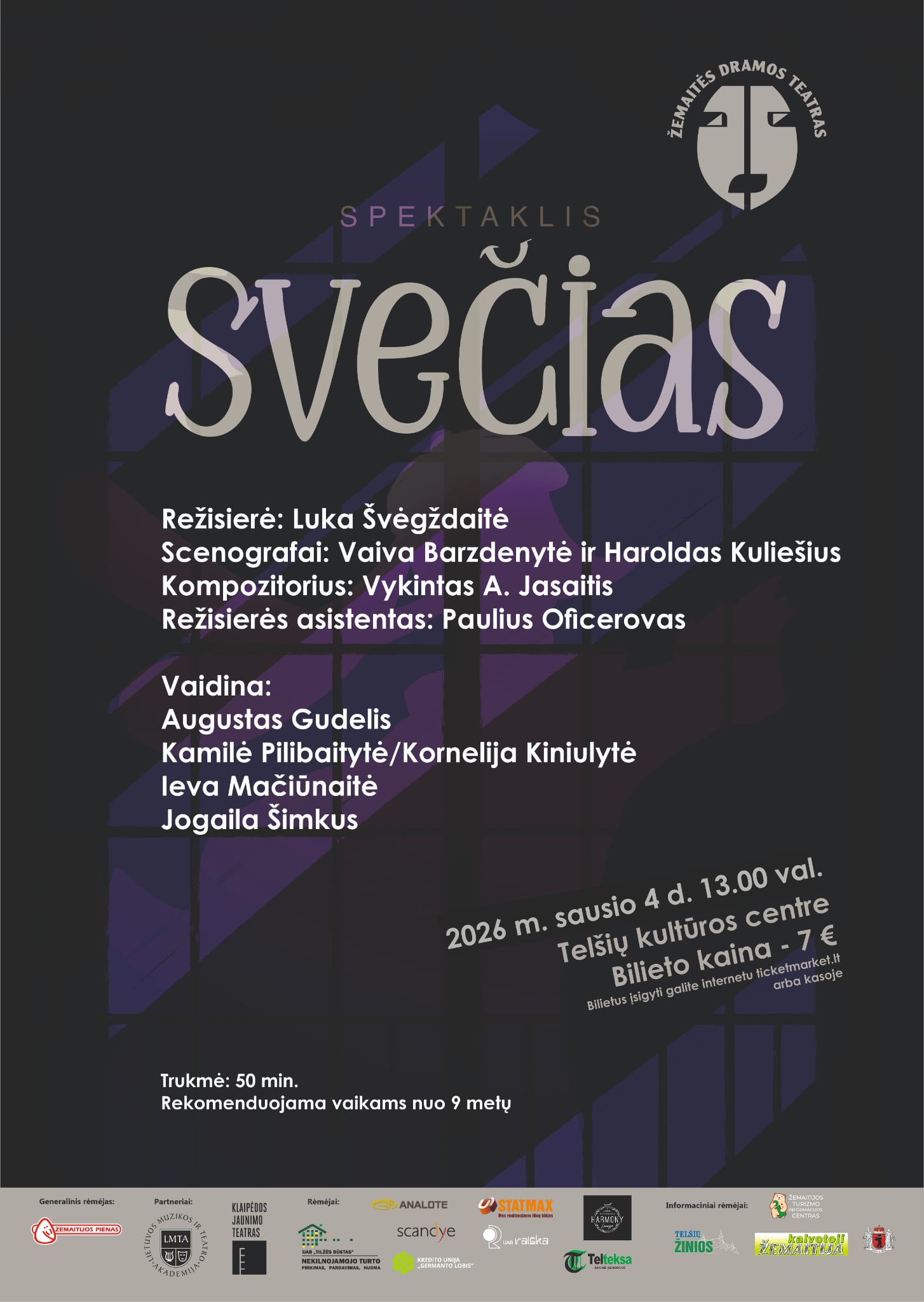 Pirkti bilietus Spektaklis „SVEČIAS