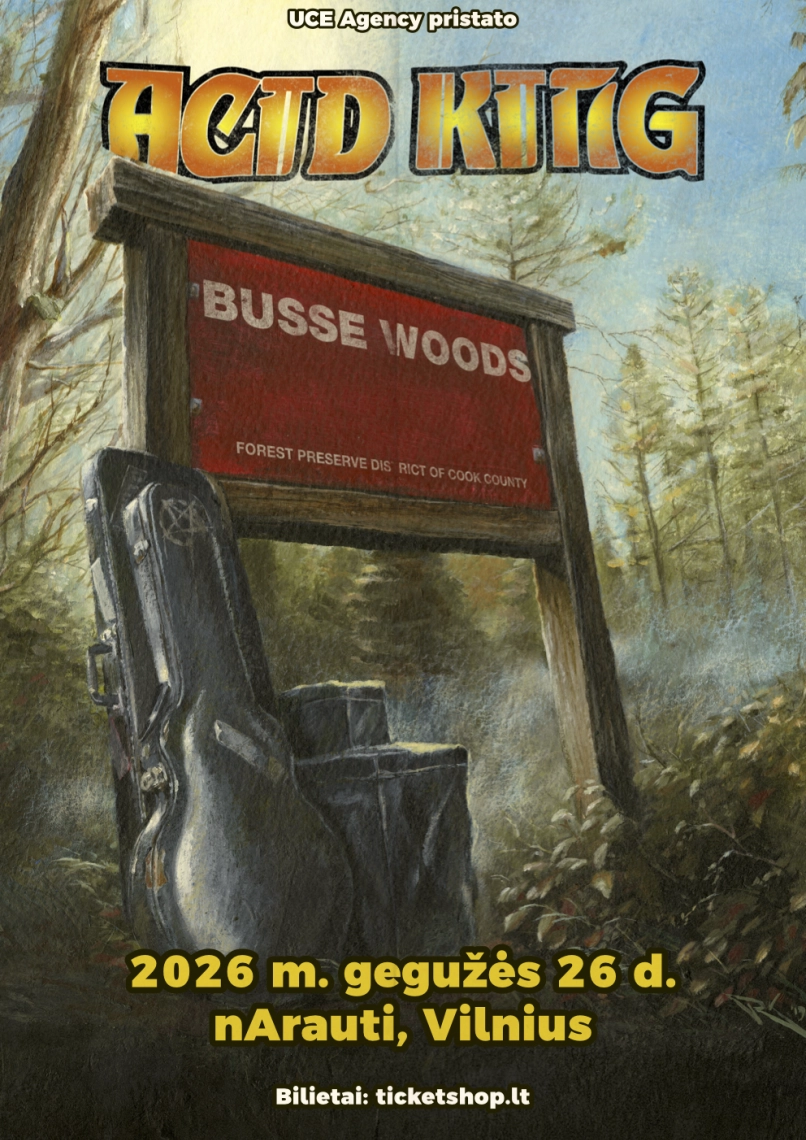 Pirkti bilietus ACID KING Vilnius, nArauti Gegužė 26