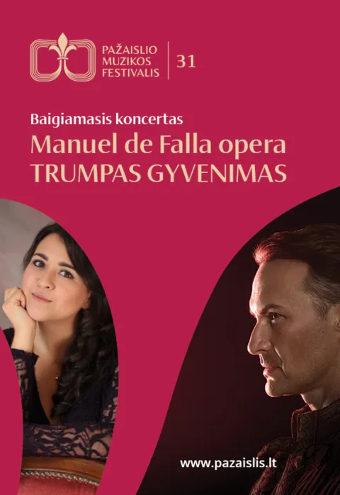Pirkti bilietus Baigiamasis koncertas: Manuel de Falla opera „Trumpas gyvenimas“ Kaunas, Pažaislio vienuolynas Rugpjūtis 30