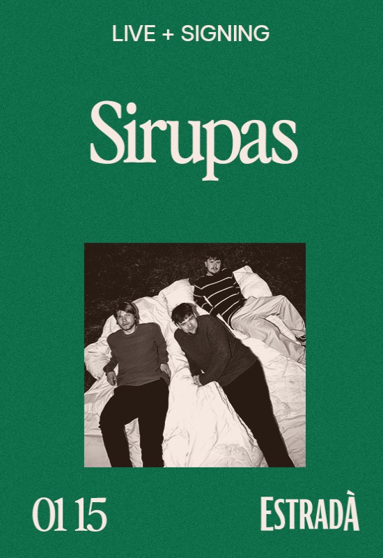 Pirkti bilietus Live + Signing: Sirupas Vilnius, Estradà Sausis 15