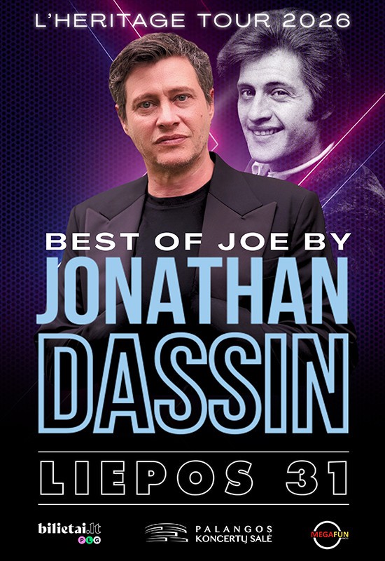 Pirkti bilietus Jonathan Dassin Palanga, Palangos koncertų salė Liepa 31