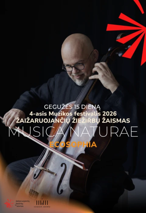 Pirkt biļetes ECOSOPHIA. Klaipėdos kamerinis orkestras, Mindaugas Bačkus, violončelė - Julija Andersson, Tomas Cinelis, smuikas Vilnius, Vilniaus Rotušė Maijs 15