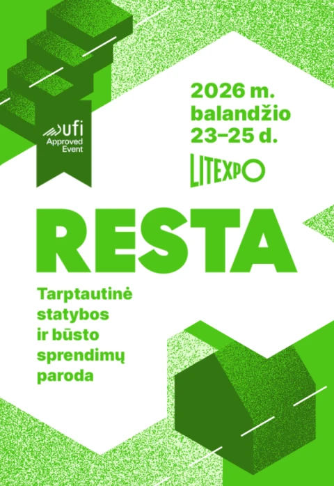Pirkti bilietus RESTA 2026 Vilnius, Lietuvos parodų ir kongresų centras LITEXPO Balandis 23-25