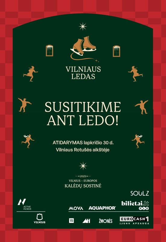 Pirkti bilietus VILNIAUS LEDAS 2025 Vilnius, Vilniaus Rotušės aikštė Gruodis 12