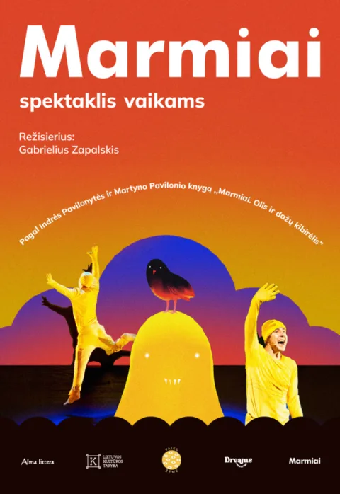 Pirkti bilietus MARMIAI – muzikinis spektaklis vaikams „Olis ir dažų kibirėlis“ rež. G. Zapalskis Panevėžys, Panevėžio teatras MENAS Vasaris 22