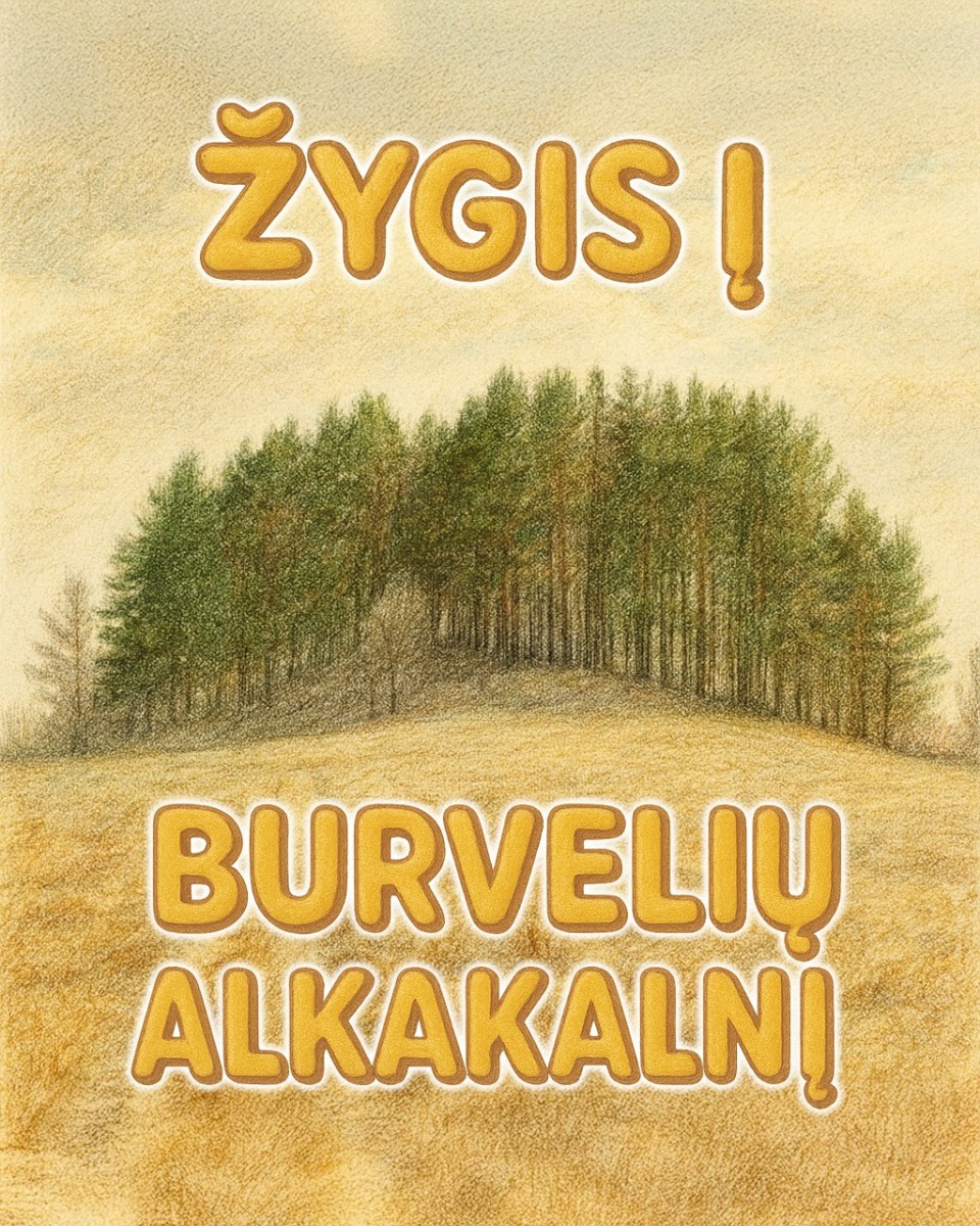 Pirkti bilietus Žygis į Burvelių alkakalnį Panevėžio r., Krekenavos regioninis parkas Gruodis 20