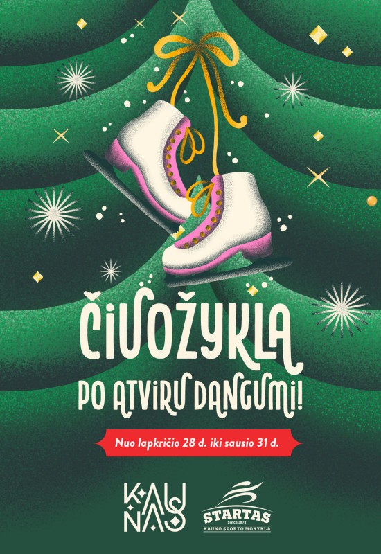 Купить билеты Kalėdinė Kauno čiuožykla Kaunas, Vienybės aikštė Декабрь 18