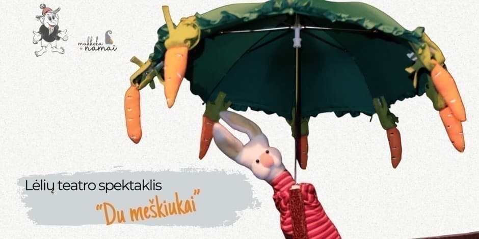 Pirkti bilietus Lėlių teatro spektaklis ,,Du meškiukai