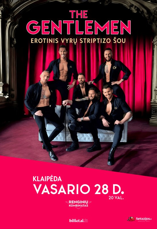 Pirkti bilietus The Gentlemen | Klaipėda Klaipėda, Renginių kombinatas Vasaris 28