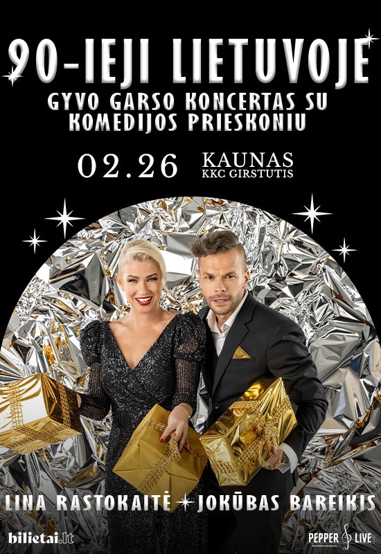 Buy tickets 90-ieji Lietuvoje Kaunas, Kauno kultūros centro Girstučio padalinys February 26