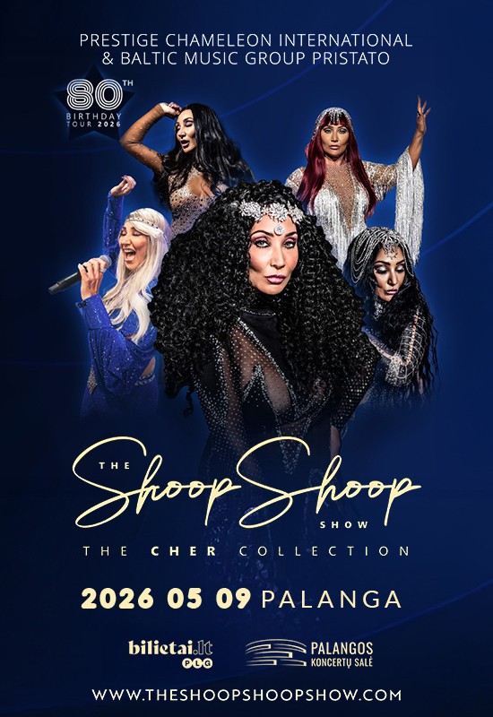 Buy tickets The Shoop Shoop Show - The Cher Collection | Palanga Palanga, Palangos koncertų salė May 09