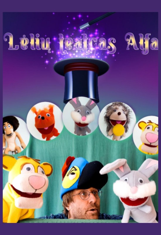 Pirkti bilietus Festivalio dalyviai. Alfa teatras. Stebuklingas žodis Vilnius, Raganiukės teatras Birželis 20