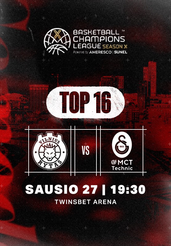 Pirkti bilietus BCL: Vilniaus 