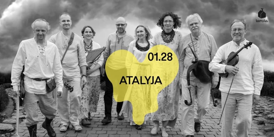 Pirkti bilietus PUSIAUŽIEMIS SU GRUPE ATALYJA | TAMSTA Vilnius, TAMSTA muzikos klubas Sausis 28