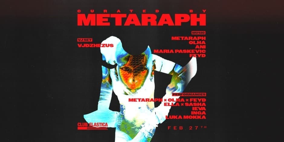 Pirkti bilietus CURATED BY METARAPH Vilnius, Elastica Vasaris 27