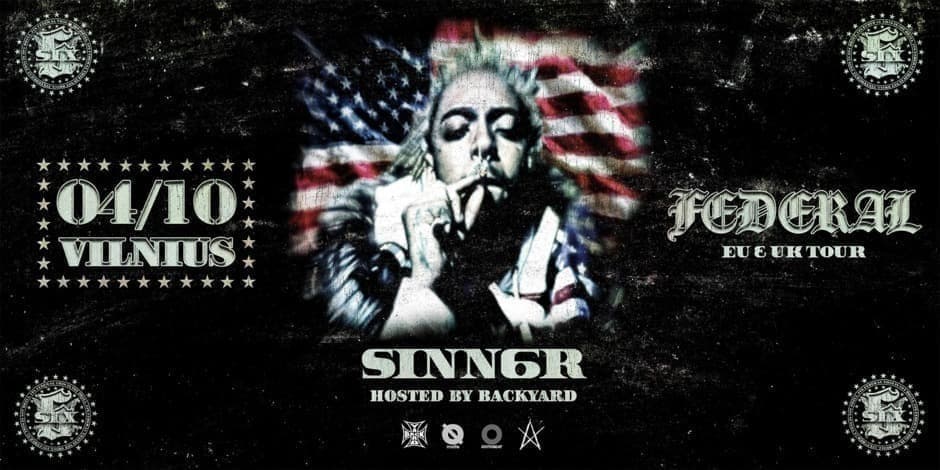 Pirkti bilietus Backyard Presents: SINN6R Vilnius, Mello Balandis 10