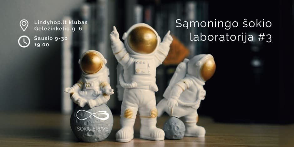 Купить билеты Sąmoningo šokio laboratorija #3 Vilnius, Lindyhop.lt Январь 09