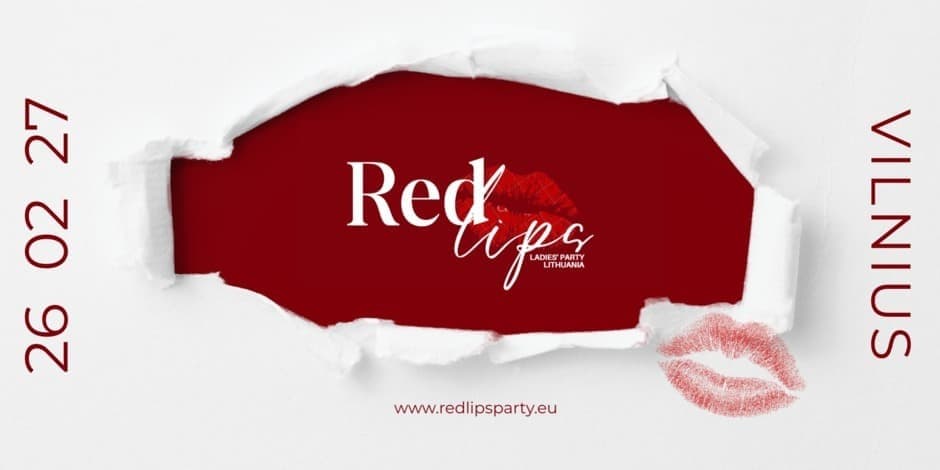 Pirkti bilietus Red Lips Party || VAKARĖLIS MOTERIMS || Vilnius Vilnius, Istorijos baras Vasaris 27