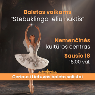 Pirkt biļetes Baletas vaikams 