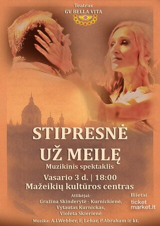 Buy tickets Muzikinis spektaklis 