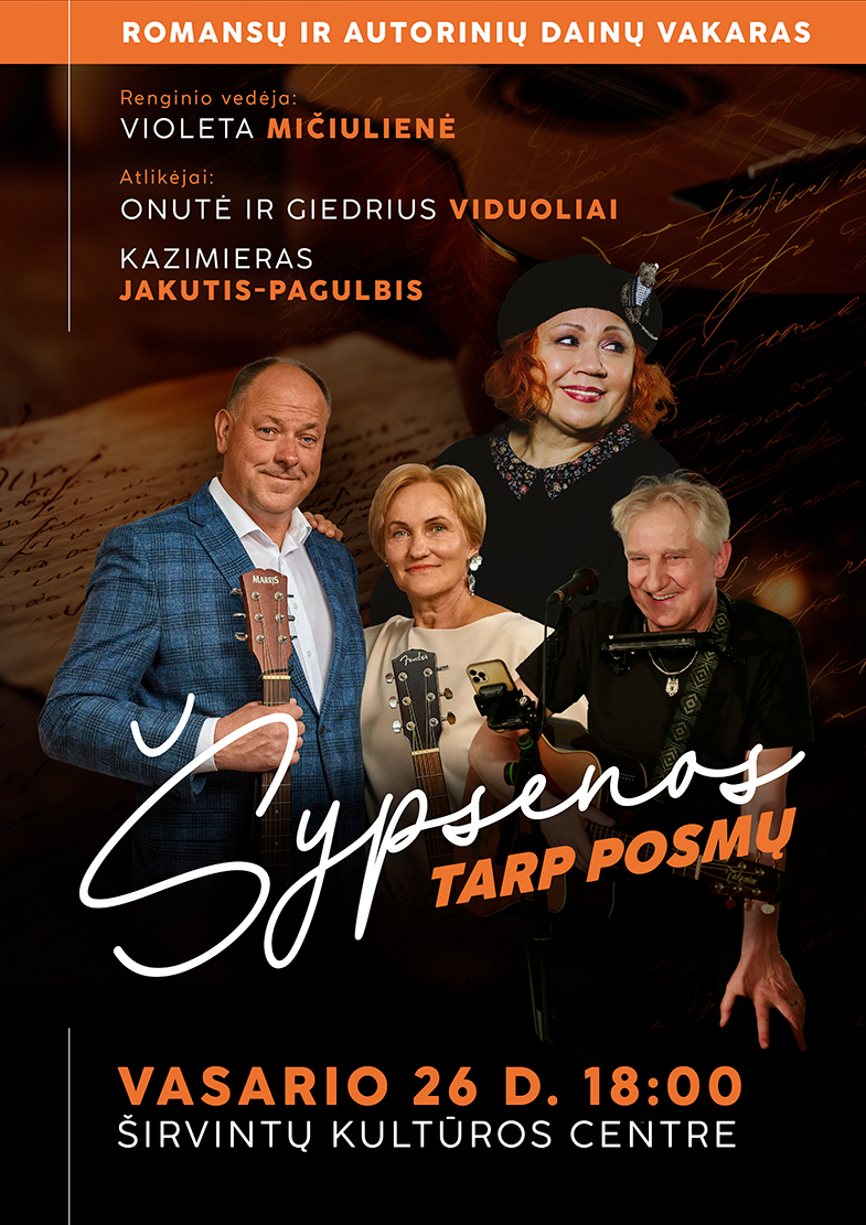 Pirkti bilietus Romansų ir autorinių dainų vakaras 