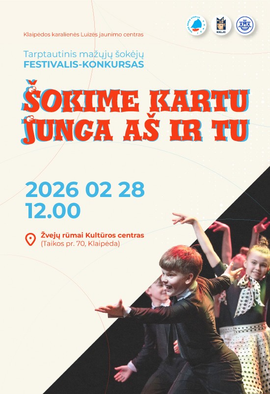 Pirkt biļetes Tarptautinis mažųjų šokėjų festivalis-konkursas 