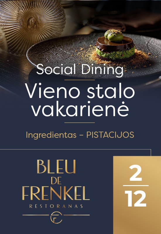 Pirkti bilietus Vieno stalo vakarienė | Pistacija | 