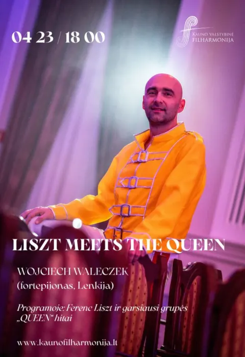 Pirkti bilietus LISZT MEETS THE QUEEN Kaunas, Kauno valstybinė filharmonija Balandis 23