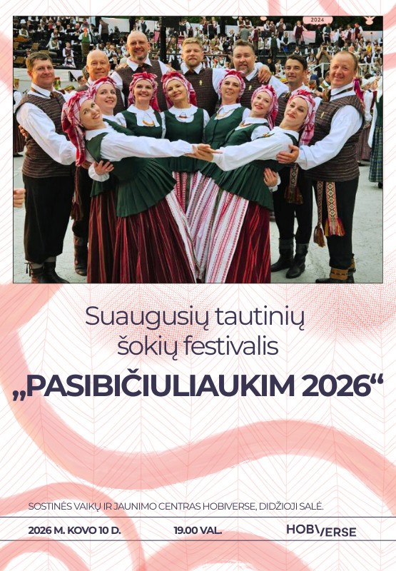 Pirkti bilietus Suaugusių tautinių šokių festivalis 