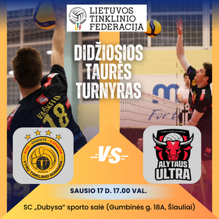 Pirkti bilietus Lietuvos tinklinio federacijos Didžiosios taurės turnyras | Šiaulių 