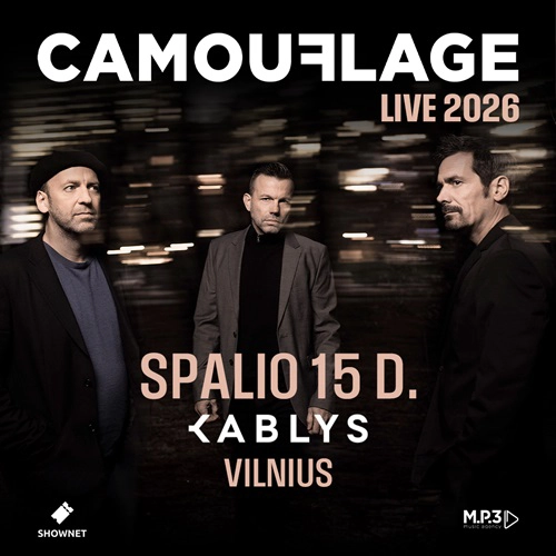 Camouflage Live 2026 | Vilnius