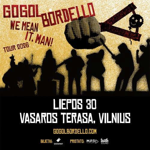 Gogol Bordello | Vilnius